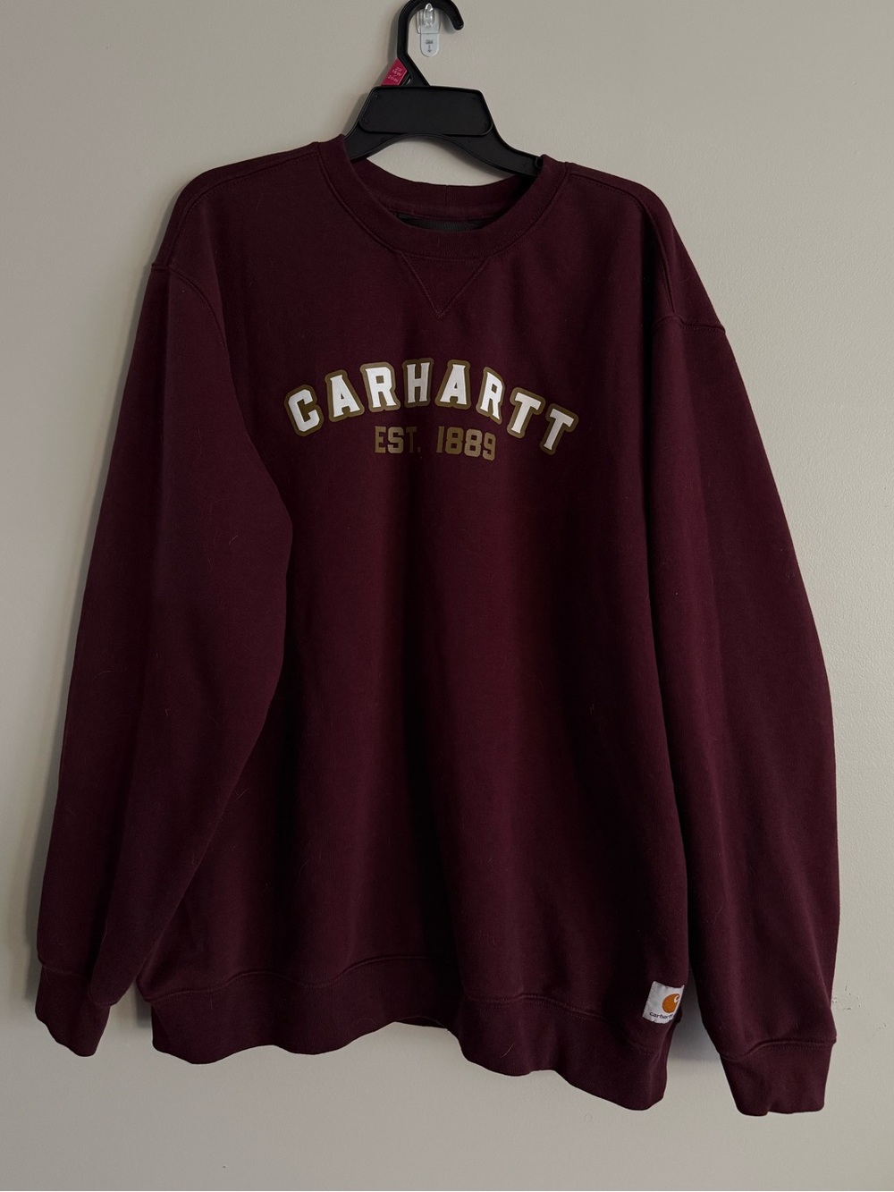 Carhartt Maroon Sweatshirt